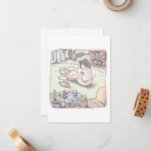 さむくしじ ノートカード (正面/裏面インサイチュ)