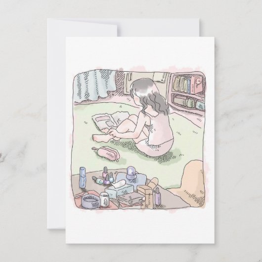 さむくしじ ノートカード (正面)