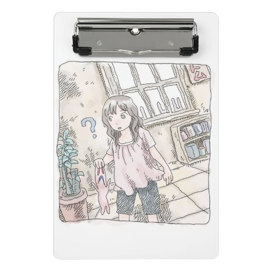 さむくなじ ミニクリップボード (正面)