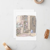 さむくむじ ノートカード (正面/裏面インサイチュ)