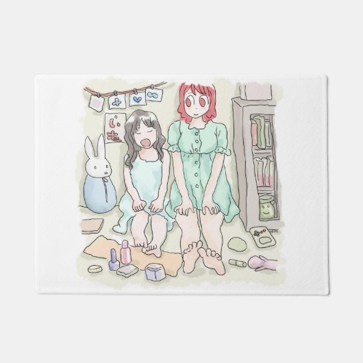 さむごれじ ドアマット (正面)