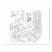 さむされじ ラバースタンプ (インプリント)