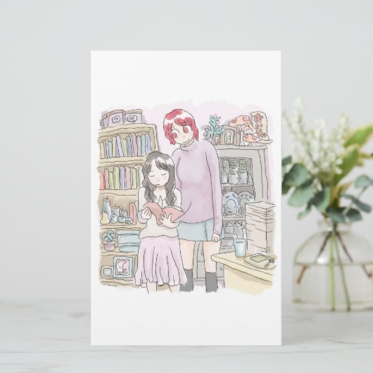 さむにくじ 便箋 (スタンド正面)