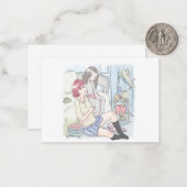 さむにごじ ノートカード (正面/裏面インサイチュ)