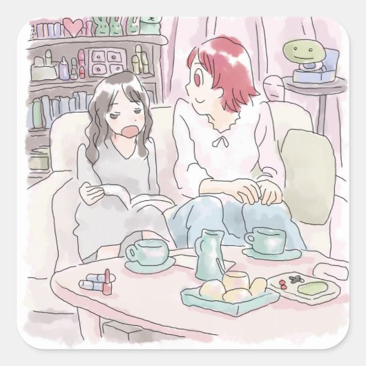 さむにしじ スクエアシール (正面)