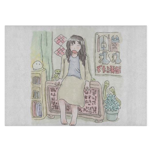さむにむじ カッティングボード (正面)
