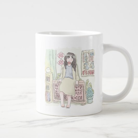さむにむじ ジャンボコーヒーマグカップ (右)