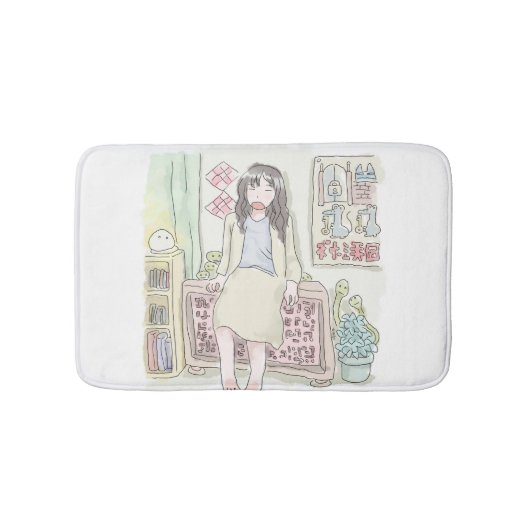 さむにむじ バスマット (正面)