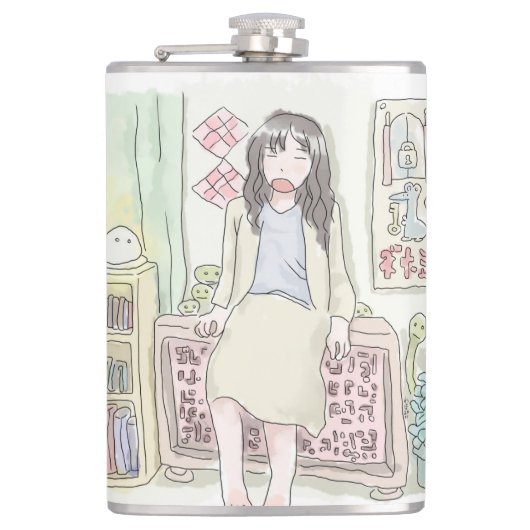 さむにむじ フラスク (正面)