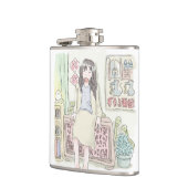 さむにむじ フラスク (左)