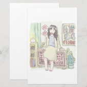 さむにむじ 便箋 (正面/裏面)