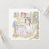 さむにやじ カード (正面/裏面インサイチュ)