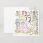 さむにやじ ノートカード (正面/裏面)