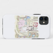 さむにやじ Case-Mate iPhoneケース (裏面(横))