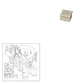 さむむごじ ラバースタンプ (押印)