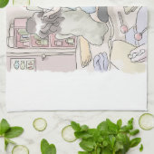 さむむなじ キッチンタオル (折り畳み)