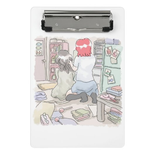 さむむなじ ミニクリップボード (正面)