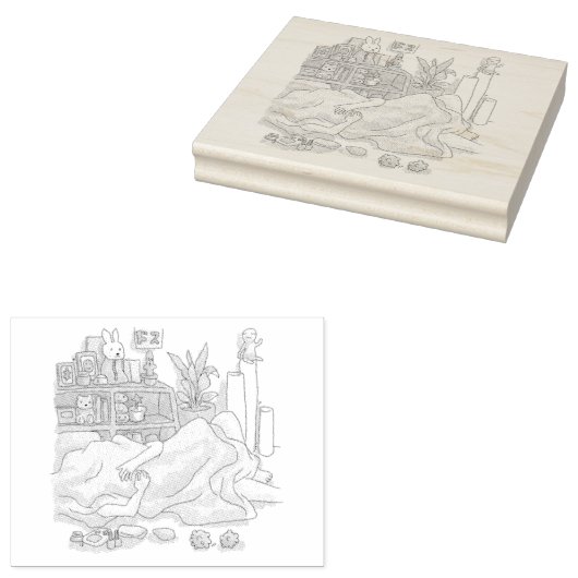 さむやむじ ラバースタンプ (押印)