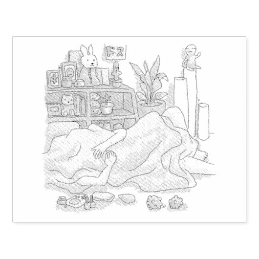 さむやむじ ラバースタンプ (インプリント)