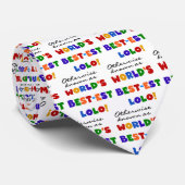 さもなければ知られていたベスト米国東部標準時刻LoloのTシャツおよびギフト ネクタイ (ロール)