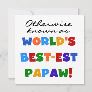 さもなければ知られていたベスト米国東部標準時刻PapawのTシャツおよびギフト