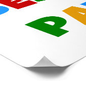 さもなければ知られていたベスト米国東部標準時刻PapawのTシャツおよびギフト ポスター (角)