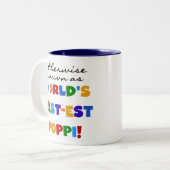 さもなければ知られていたベスト米国東部標準時刻PoppiのTシャツおよびギフト ツートーンマグカップ (正面左)