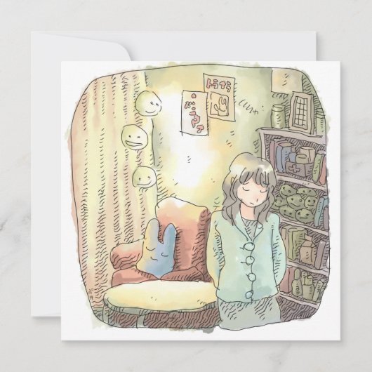 さやいなじ ノートカード (正面)