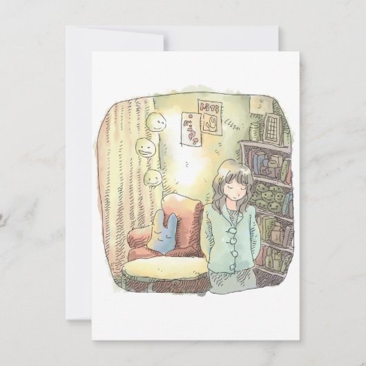 さやいなじ ノートカード (正面)