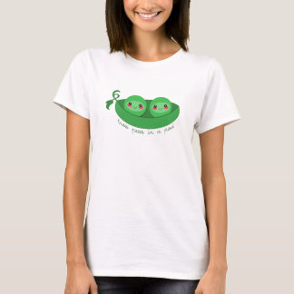 さやいんげんの双子Tシャツ Tシャツ