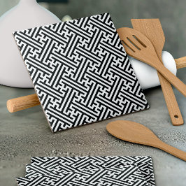 さやがた日本のの柄 タイル