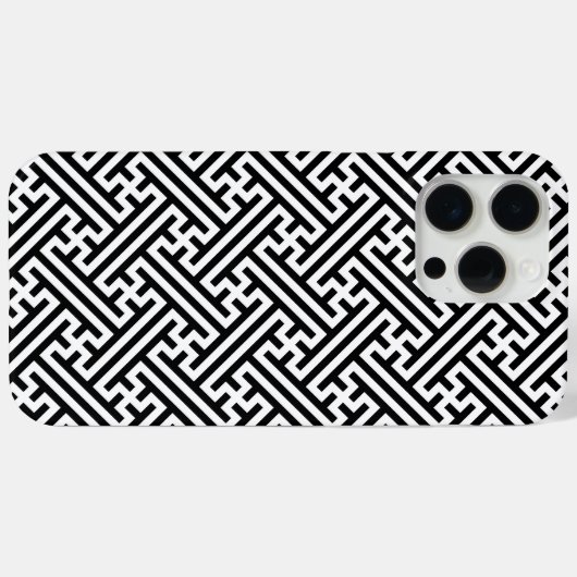 さやがた日本のの柄 Case-Mate iPhoneケース (裏面 (横))