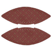 さやがた柄日本のブルゴーニュ金ゴールド アメリカンフットボール (パネル)