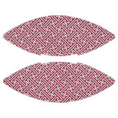 さやがた柄日本の、ブルゴーニュ白 アメリカンフットボール (パネル)