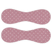 さやがた柄日本の、ブルゴーニュ白 ソフトボール (パネル)