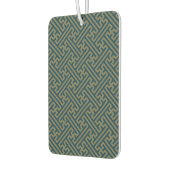 さやがた柄日本の、金ゴールド、ネイビーブルー カーエアーフレッシュナー (左)