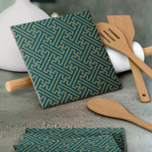 さやがた柄日本の、金ゴールド、ネイビーブルー