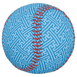 さやがた模様日本の、青、赤ちゃん青 ソフトボール