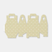 さやがた模様、金と白 フェイバーボックス (折り畳みなし)