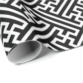 さやがはっきりしたた日本伝統的柄の白線 ラッピングペーパー (ロールコーナー)