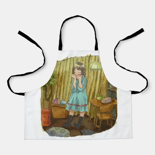 さやくくじ エプロン (正面)