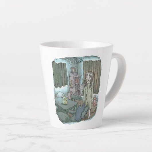 さやくれじ カフェラテマグ (右アングル)