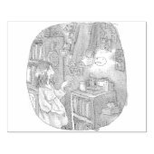 さやさにじ ラバースタンプ (インプリント)