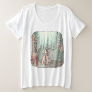 さやされじ プラスサイズTシャツ