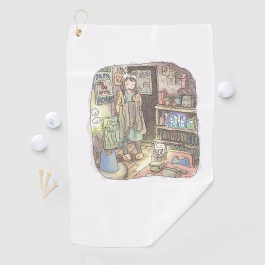 さやしごじ ゴルフタオル (インサイチュ)