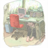 さやししじ シール (正面)