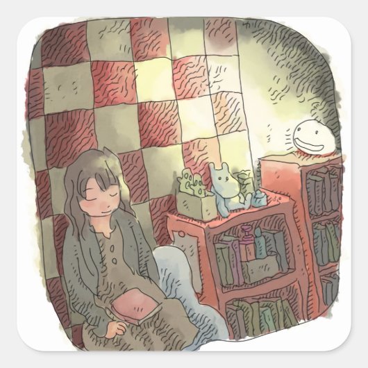 さやしにじ スクエアシール (正面)