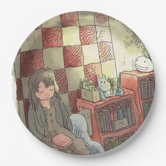 さやしにじ ペーパープレート (正面)