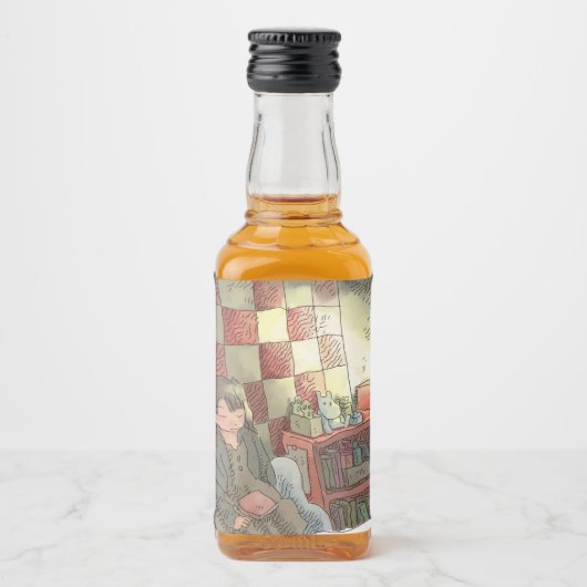 さやしにじ リキュールボトルラベル (正面)