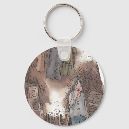 さやしむじ キーホルダー (正面)